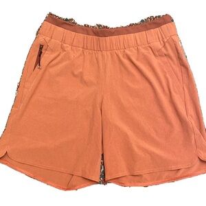 REI Women's Athletic Shorts in Rust Orange